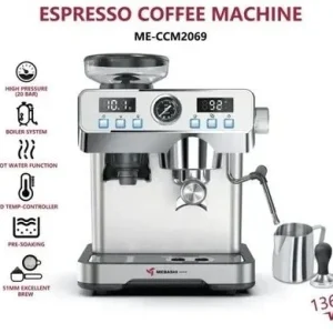 اسپرسوساز حرفه ای مباشی مدل ME-CCM2069 ظرفیت ۲ لیتر